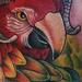 Tattoos - parrot with goat horns - 80816